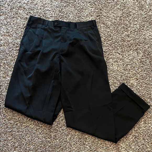 Perry Ellis Black Dress Pants for Men - Picture 1 of 4